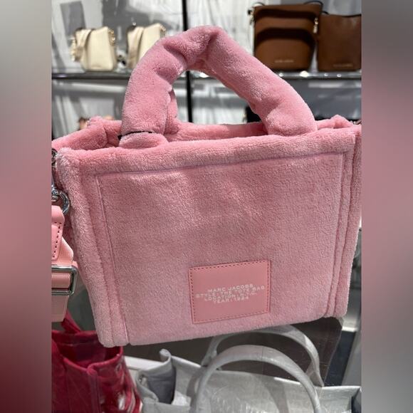 Marc Jacobs Pink The Tote Bag Crossbody NWT - Picture 4 of 7